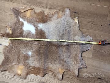 Tappeto di pelle di capra 