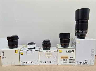 Corredo Obiettivi Nikon 1