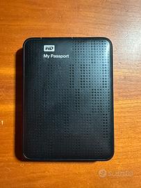 WD My Passport Essential - 1TB POCO TRATTABILE