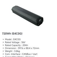 batteria darfon 720 per motore Shimano ep8