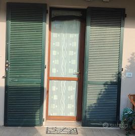 Porta Ingresso in legno 2 ante 150 x 240 serratura