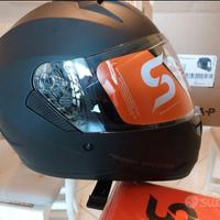 Casco TG.M integrale Speeder doppia
visiera- NUOVO