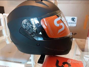 Casco TG.M integrale Speeder doppia
visiera- NUOVO