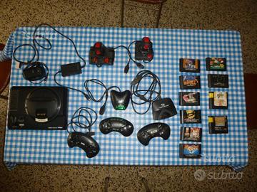 Console SEGA Mega Drive + 10 giochi