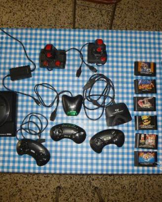 Console SEGA Mega Drive + 10 giochi