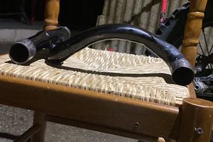 Adattatore doppio scarico per pit bike