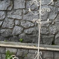 Appendiabiti in ferro battuto