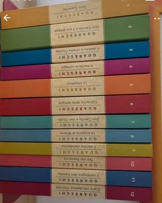 Lotto 12 libri Don Camillo. Guareschi