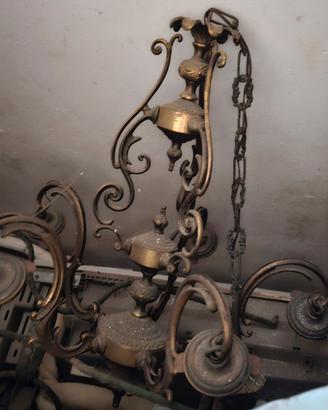 lampadario antico