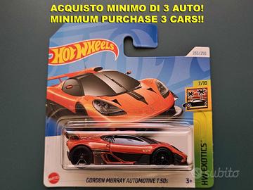 🔥🔥🔥 Hot Wheels Gordon Murray Automotive T.50s