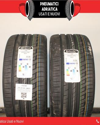 2 Gomme NUOVE 275 35 R 19 Continental SPED GRATIS