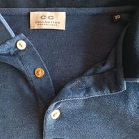 Polo da uomo Corneliani blu 50