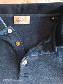 Polo da uomo Corneliani blu 50