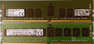 RAM Server HP 16GB (2x8) DDR4 2133MHz ECC RDIMM