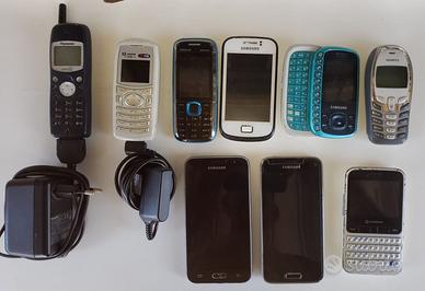 Vari cellulari Panasonic, Samsung, Nokia, Siemens
