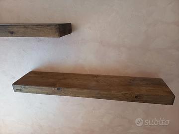 Mensole legno massello 