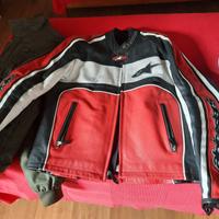 giubbotto pelle da moto