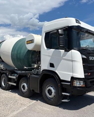 SCANIA 450 4 ASSI BETONIERA CIFA