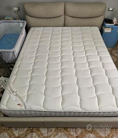 Letto matrimoniale contenitore + Materasso
