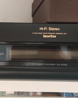 Videoregistratore Sony HI FI Stereo SLV E 1000