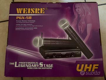 Sistema di Microfoni Wireless WEISRE