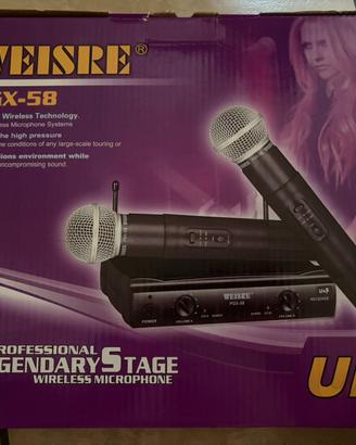 Sistema di Microfoni Wireless WEISRE