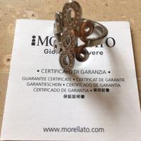 Anello donna morellato argentato