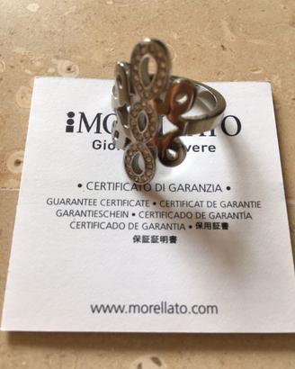 Anello donna morellato argentato