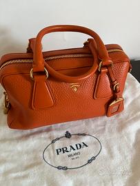 Borsa Prada saffiano orange