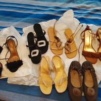 nr 6 scarpe donna di marca vintage