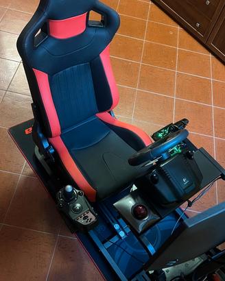 Postazione Racing/Volo - GT Omega ART + accessori