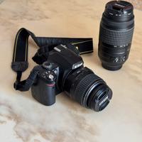 Nikon D40 + obiettivo