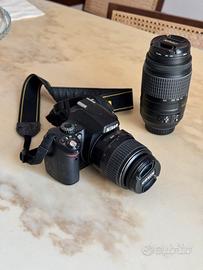 Nikon D40 + obiettivo