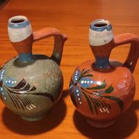 Due brocche vintage arte tradizione balcanica