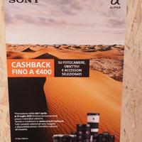 SONY CASHBACK