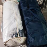 lettino da campeggio  con materasso 