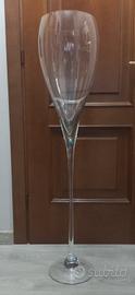 Calice gigante in vetro resistente per arredo casa