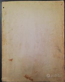 Dattiloscritto originale di Benito Mussolini