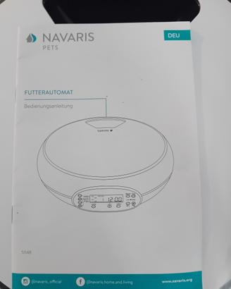 erogatore cibo automatico navaris pets