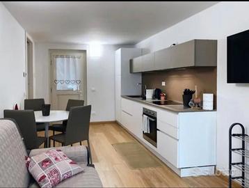 Ponte di legno con terrazzo privato