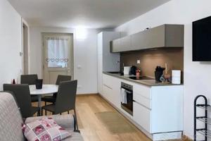 Ponte di legno con terrazzo privato