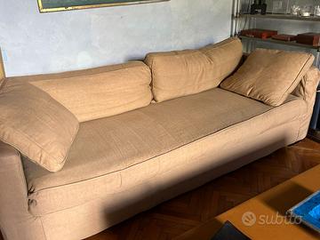 Divano Confalone in lino