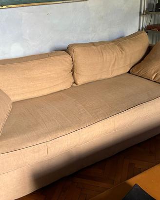 Divano Confalone in lino