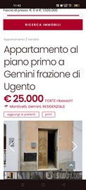 Appartamento in vendita a Gemini frazione di Ugent