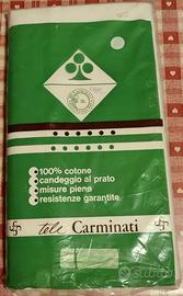 Due lenzuola cotonificio Carminati