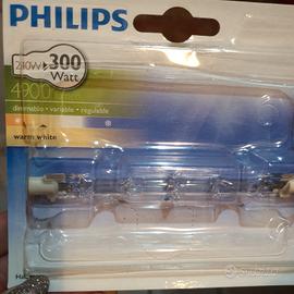 lampadina alogena philips 300 watt R7S 230v