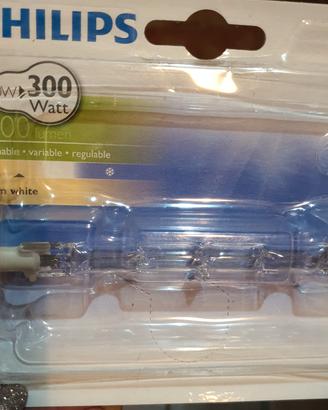 lampadina alogena philips 300 watt R7S 230v
