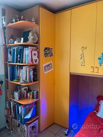 Cameretta a ponte completa.