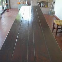 Tavolo legno massello 4 metri
