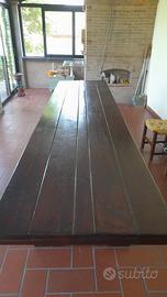 Tavolo legno massello 4 metri